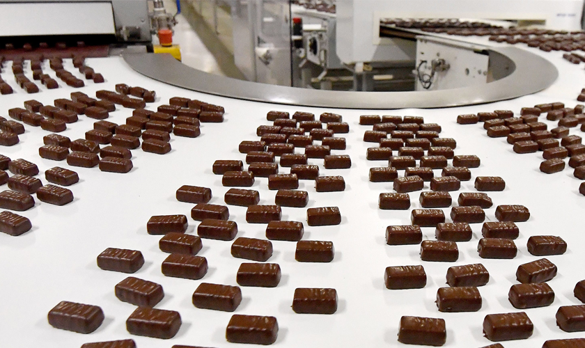 Автоматизированные блоки для учета готовой продукции на фабрике «Русский шоколад и РОТ ФРОНТ» 